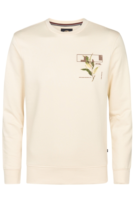 Petrol Industries men sweater round neck print